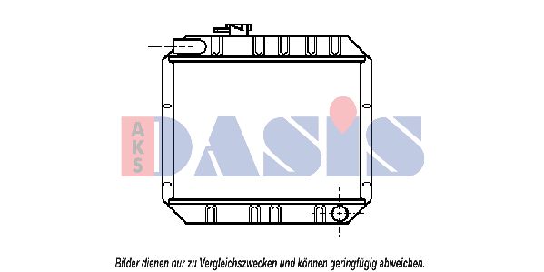 AKS DASIS Radiators, Motora dzesēšanas sistēma 092220N